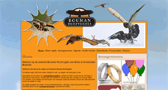 Desktop Screenshot of bouman-roofvogels.nl